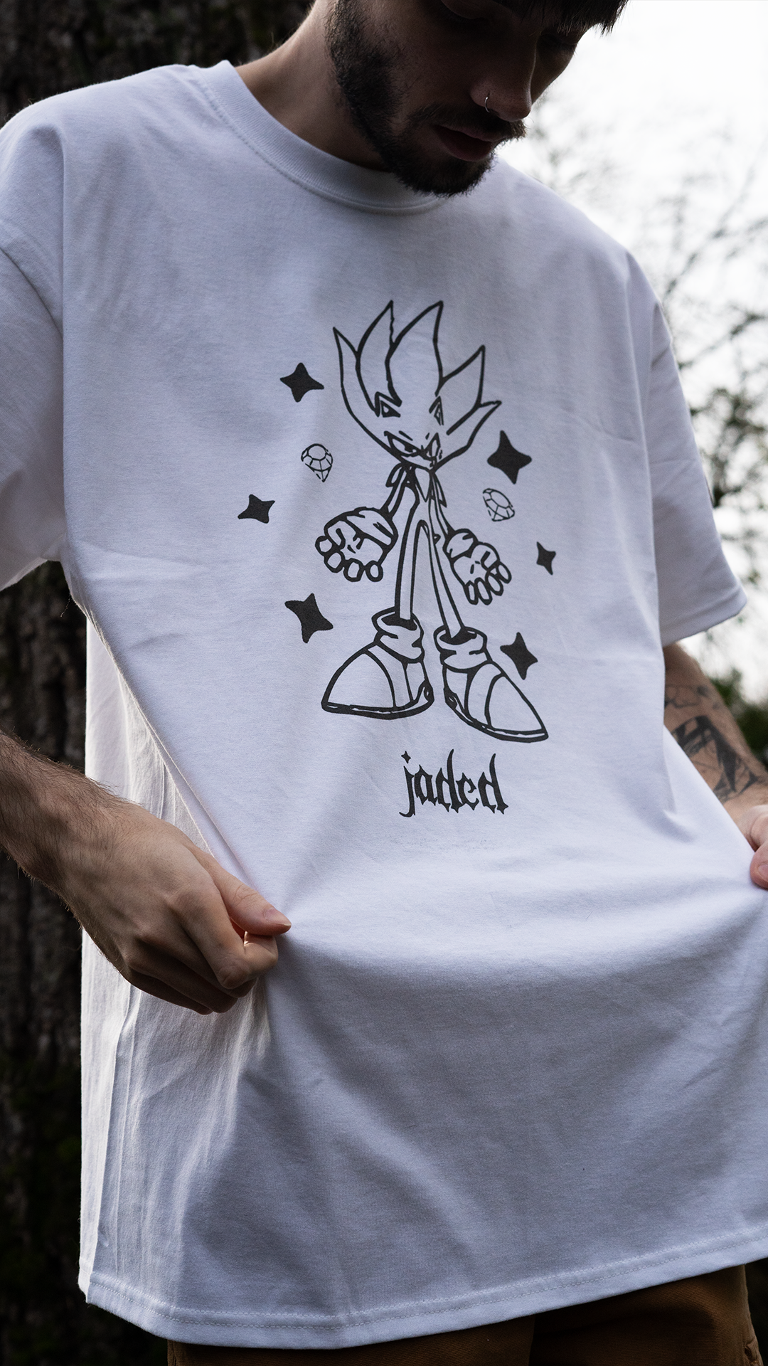jaded sonic tee
